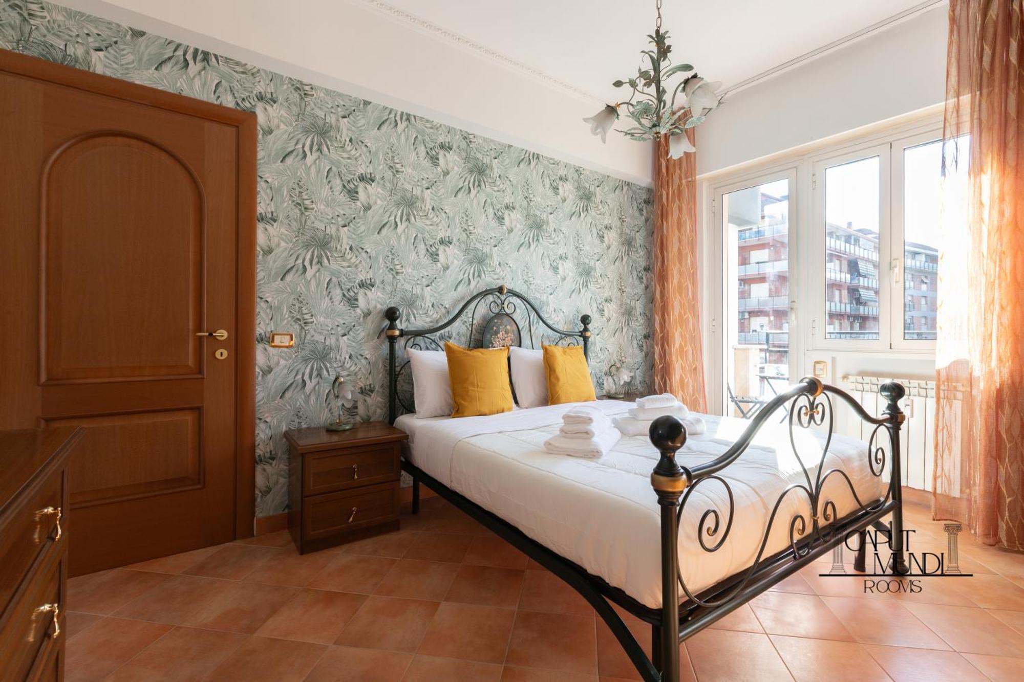 Caput Mundi Rooms - 100Mt To Metro A, Terrace, A-C, 15 Min To Center Rome Bagian luar foto