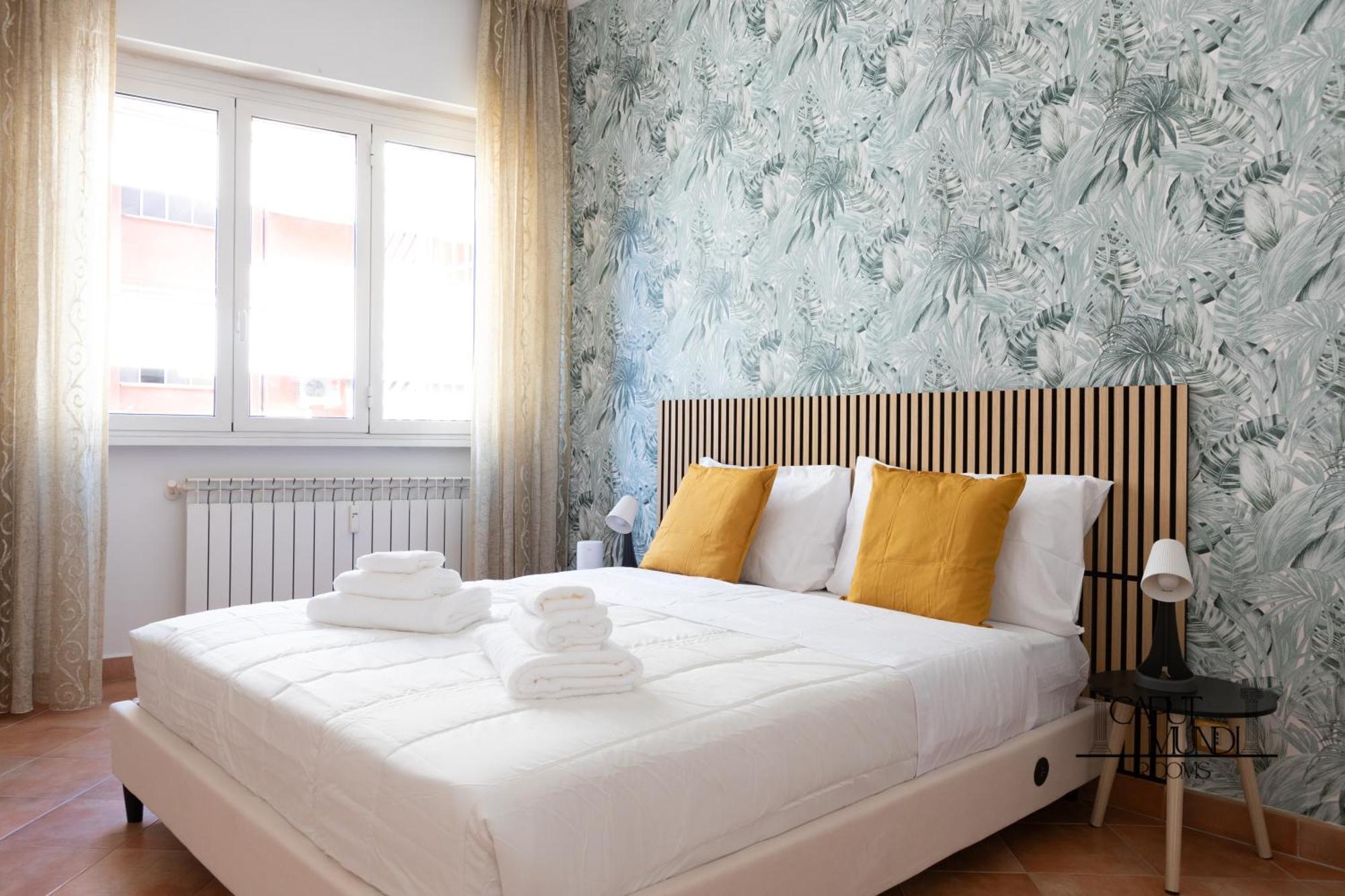 Caput Mundi Rooms - 100Mt To Metro A, Terrace, A-C, 15 Min To Center Rome Bagian luar foto