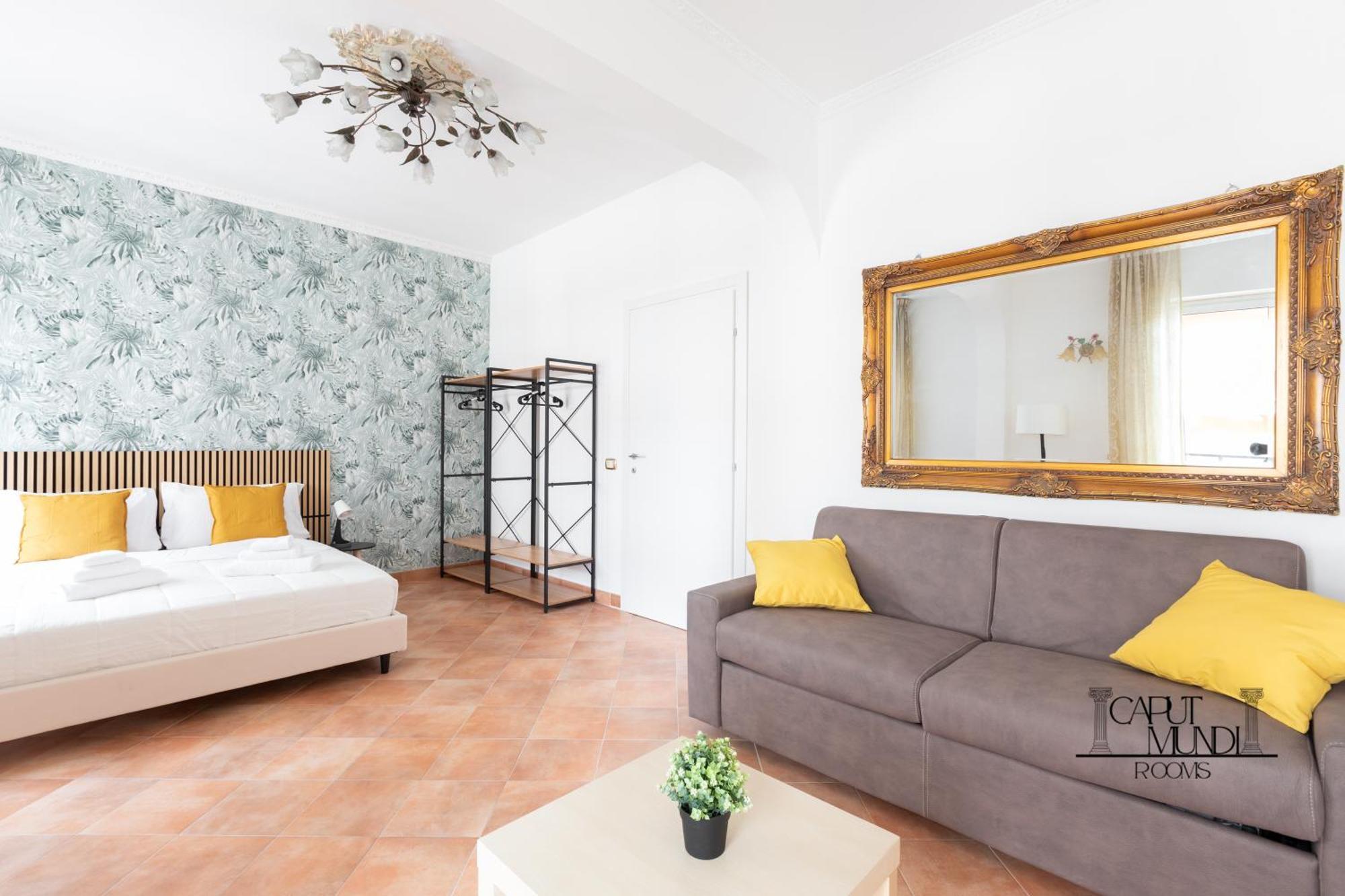 Caput Mundi Rooms - 100Mt To Metro A, Terrace, A-C, 15 Min To Center Rome Bagian luar foto