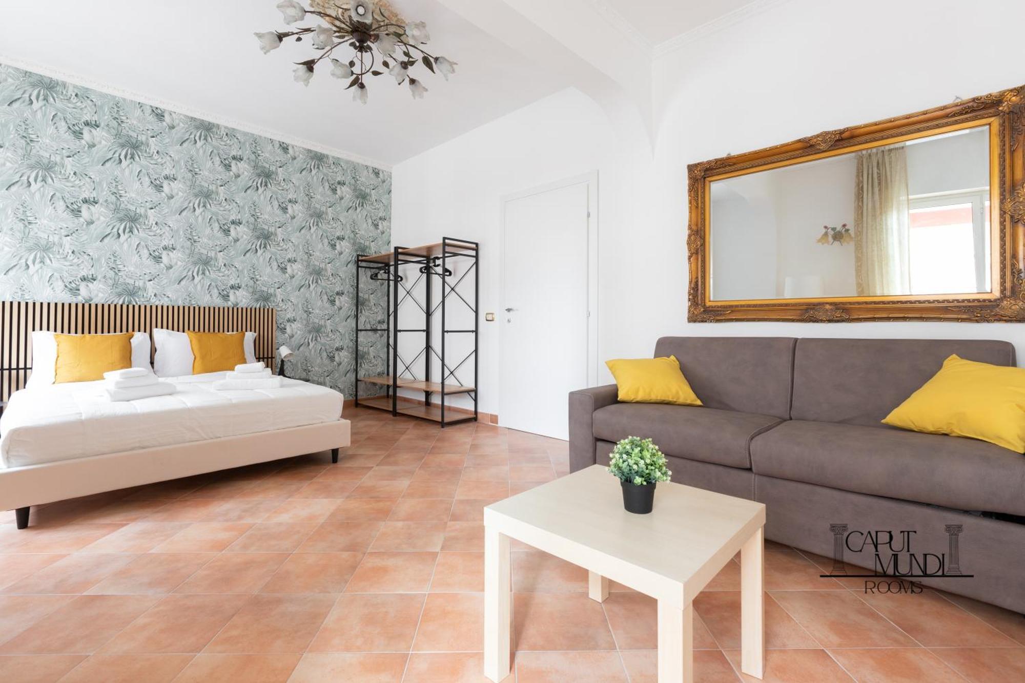 Caput Mundi Rooms - 100Mt To Metro A, Terrace, A-C, 15 Min To Center Rome Bagian luar foto