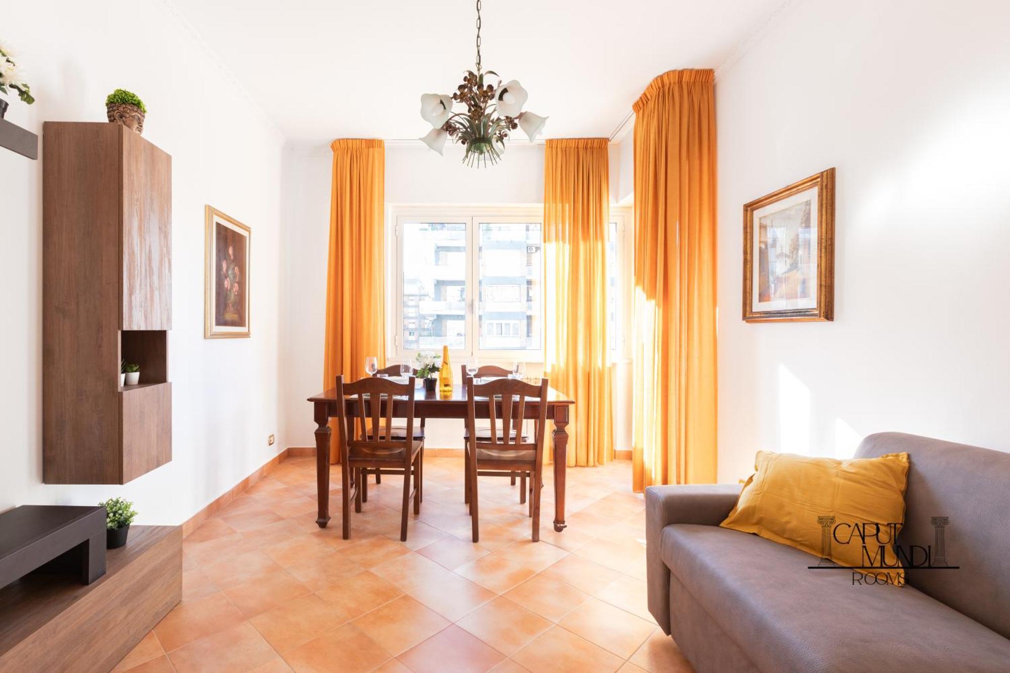 Caput Mundi Rooms - 100Mt To Metro A, Terrace, A-C, 15 Min To Center Rome Bagian luar foto