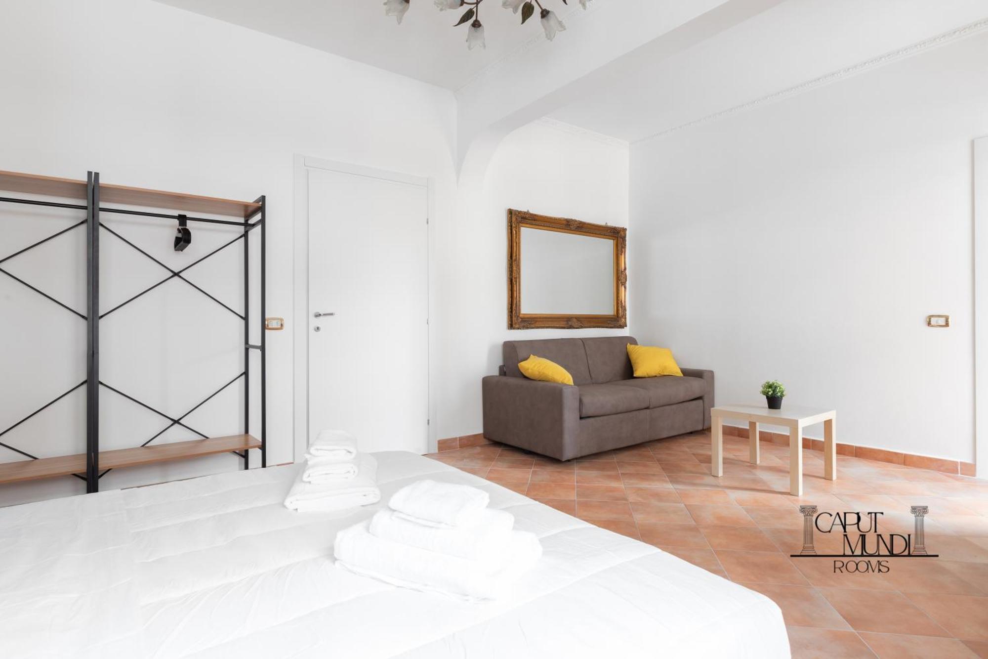 Caput Mundi Rooms - 100Mt To Metro A, Terrace, A-C, 15 Min To Center Rome Bagian luar foto